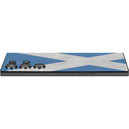 Scotland Flag Distressed Galaxy S25 Ultra Skin